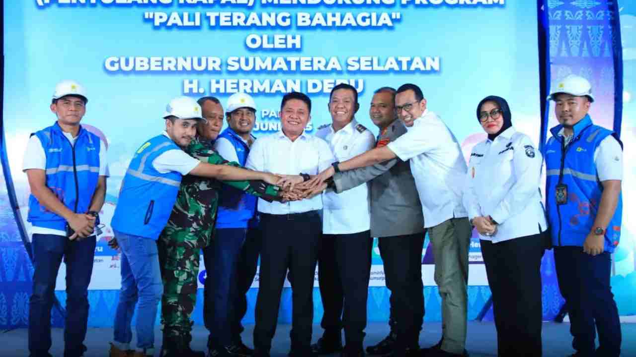 PLN UID S2JB Bangga, PALI Kini "Terang Bahagia": Menerangi Negeri, Wujudkan Komitmen Elektrifikasi Sumsel Bersama Gubernur Herman Deru