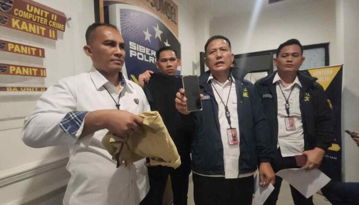 Pemeran Video Mesum Live Streaming di Palembang Ditangkap, Motif Cari Followers Terungkap