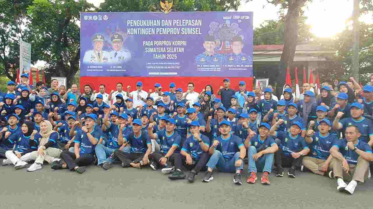Pemprov Sumsel Targetkan Juara Umum Porprov Korpri 2025 di Kandang Sendiri