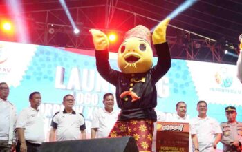 Penuh Gemuruh! Muba Resmi Luncurkan Maskot & Logo Porprov XV dan Peparprov V Sumsel 2025, Targetkan Sukses Ganda