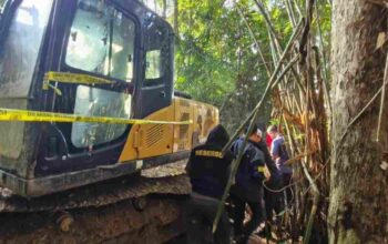 Polisi Sita Ekskavator di Tambang Emas Ilegal Muratara, Bagian dari Penertiban PETI Lanjutan