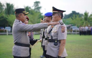 Rotasi Jabatan di Polres OKI: Wakapolres hingga Kapolsek Berganti, Jaga Semangat Peningkatan Kinerja