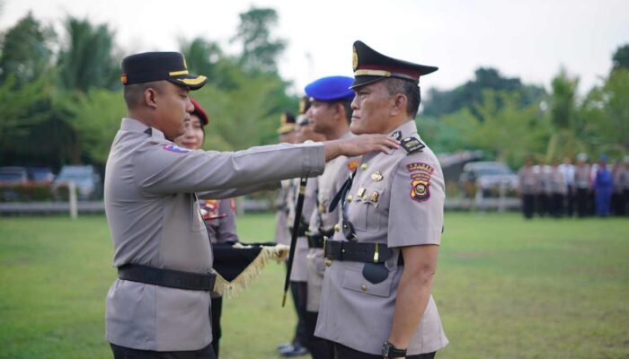 Rotasi Jabatan di Polres OKI: Wakapolres hingga Kapolsek Berganti, Jaga Semangat Peningkatan Kinerja