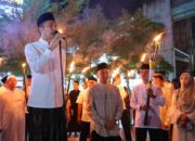 Sambut Tahun Baru Islam 1447 H, Wali Kota Ratu Dewa Ikut Meriahkan Pawai Obor di Palembang