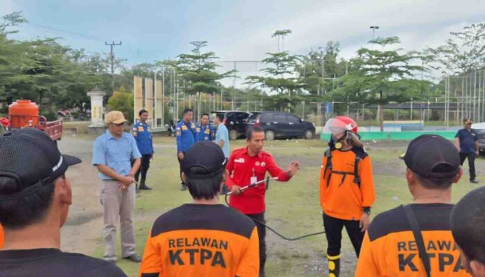 Sinergi Cegah Karhutlabun di OKI, Sampoerna Agro Perkuat Tim Garda Terdepan Bersama Muspika Mesuji Raya