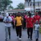 Sinergi Lintas Instansi di OKI: Polres OKI Gelar Fun Walk dan Olahraga Bersama Sambut HUT Bhayangkara ke-79