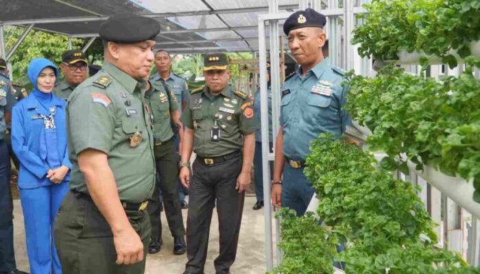 Lanal Palembang Unjuk Kesiapan, Jadi Basis Kompi Produksi Dukung Swasembada Pangan TNI