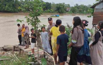 Warga Ogan Ilir Geger Penampakan Buaya di Sungai Ogan, Polisi Lakukan Pengecekan