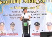 Akses Keadilan Hingga Pelosok: Herman Deru Resmikan Posbakum Percontohan Pertama di Desa Talang Buluh
