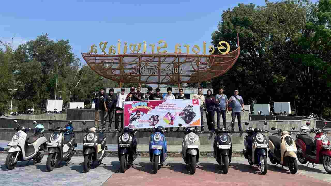 Astra Motor Sumsel Gelar Scoopy Velocreativity, Perkuat Komunitas dan Kenalkan Gaya Hidup Khas Honda Scoopy