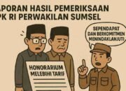 BPK Temukan Pembayaran Honorarium Baznas Ogan Ilir ‘Bengkak’ Rp 232 Juta, Langgar Aturan Perpres