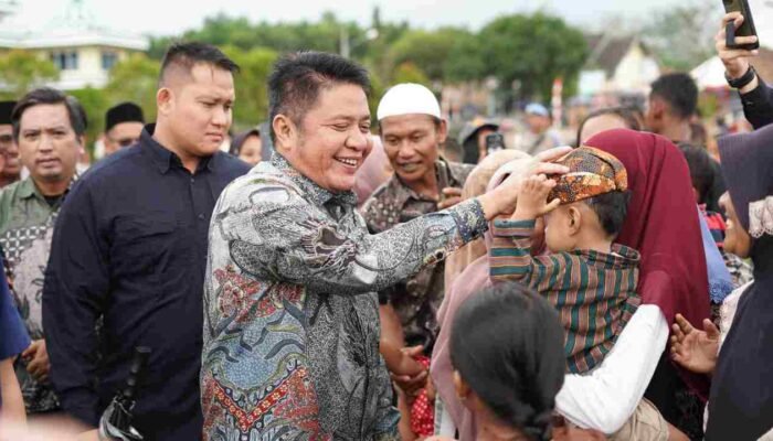 Gubernur Herman Deru Hadiri HUT ke-40 Desa Gedung Rejo, Dorong Pembangunan Exit Tol Mesuji Raya Demi Kemakmuran Desa