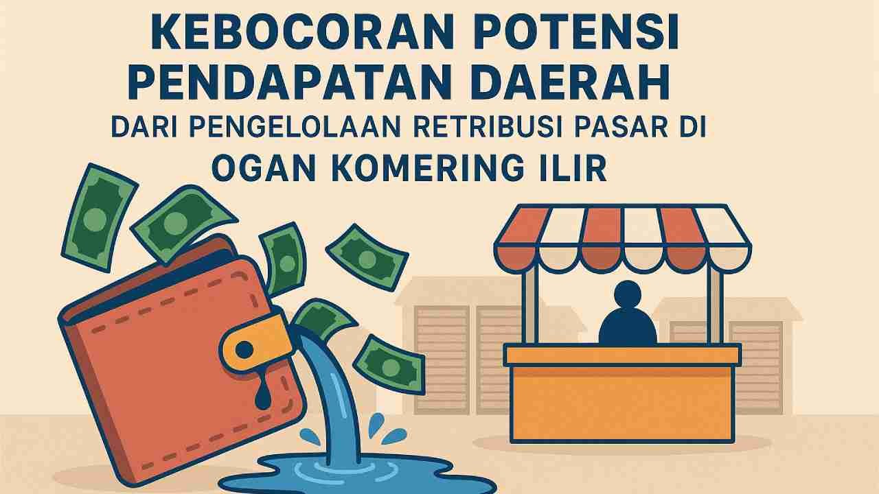 Jaringan Retribusi Pasar OKI Diduga Bocor Parah, BPK Ungkap Ratusan Juta Rupiah Hilang Akibat Perda Bermasalah dan Pengawasan Lemah