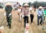 Kapolres OKI Hadiri Penanaman Jagung Serentak di Lahan PT Sampoerna Agro, Perkuat Ketahanan Pangan Daerah