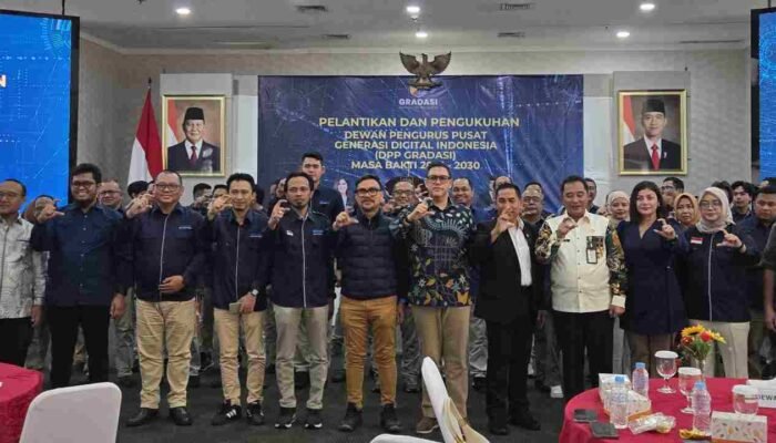 Kedaulatan Digital Nasional: Pengurus Pusat GRADASI Periode 2025-2030 Resmi Dilantik
