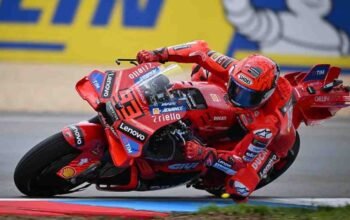 Marc Marquez Dominasi Sesi Practice MotoGP Brno 2025 di Trek Basah, Langsung Lolos ke Q2