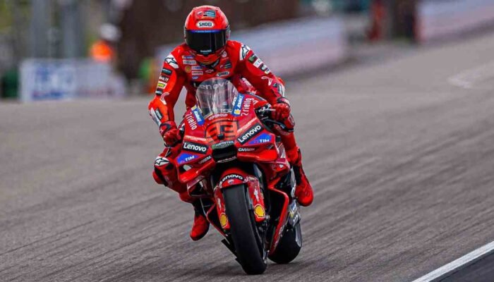 Marc Marquez Raja Kualifikasi MotoGP Jerman 2025, Raih Pole Position di Sachsenring dalam Kondisi Trek Basah