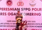 Polres OKI Resmikan SPPG di Kayuagung, Dukung Program Makan Bergizi Gratis Nasional