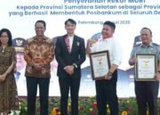 Sumsel Pecahkan Rekor MURI, Jadi Provinsi Percontohan 100 Persen Desa/Kelurahan Miliki Posbankum