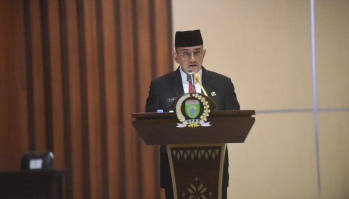 Transformasi Digital dan Dukungan Pertanian: Sekda Edward Candra Sampaikan Jawaban Perubahan APBD Sumsel 2025