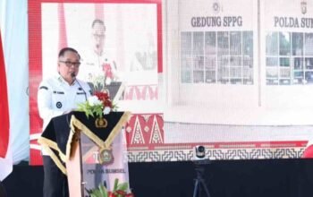 Wagub Cik Ujang Resmikan SPPG Polda Sumsel, Dorong Peningkatan Gizi dan Penurunan Stunting