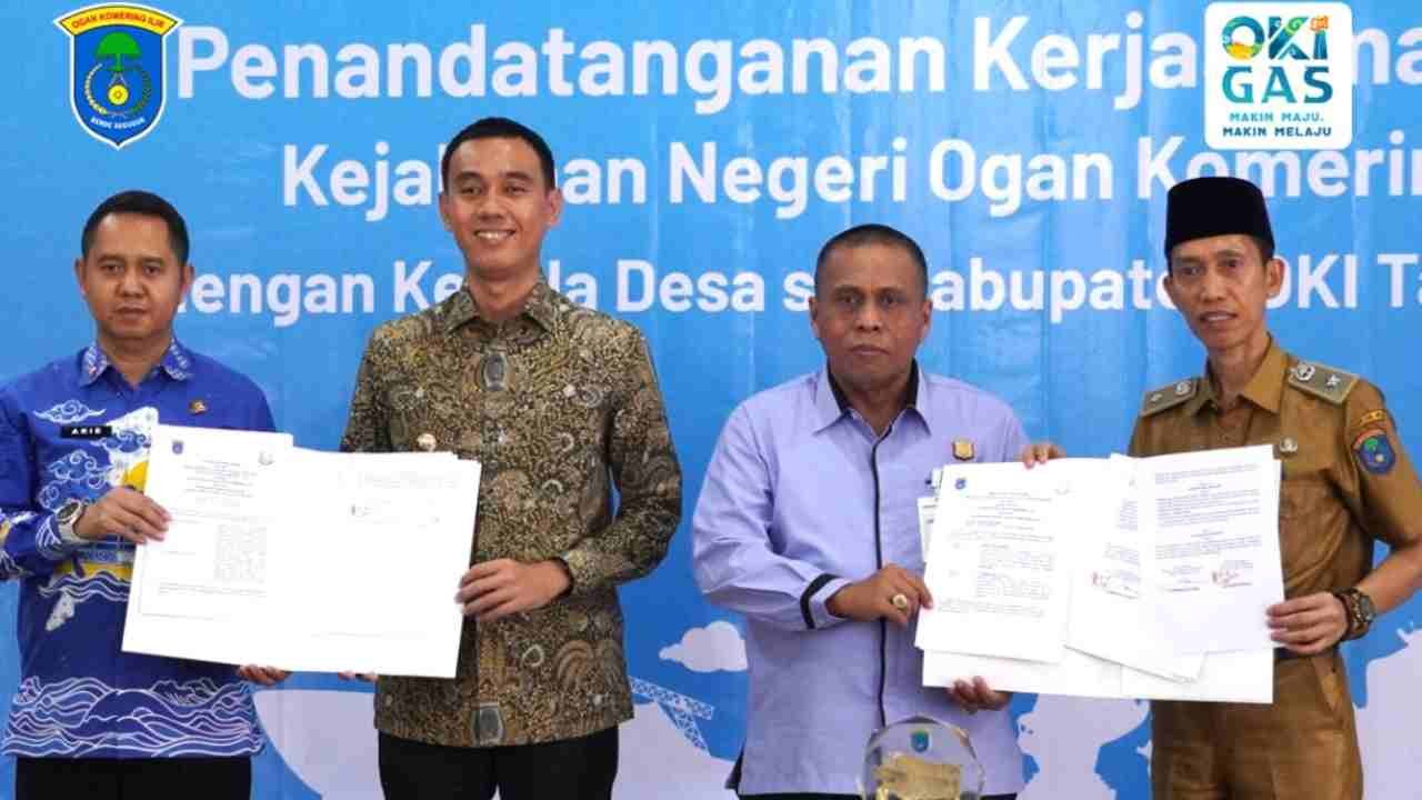 ‘Jaga Desa’ Diresmikan, Pemkab OKI & Kejari Bersinergi Kawal Dana Desa Tepat Sasaran