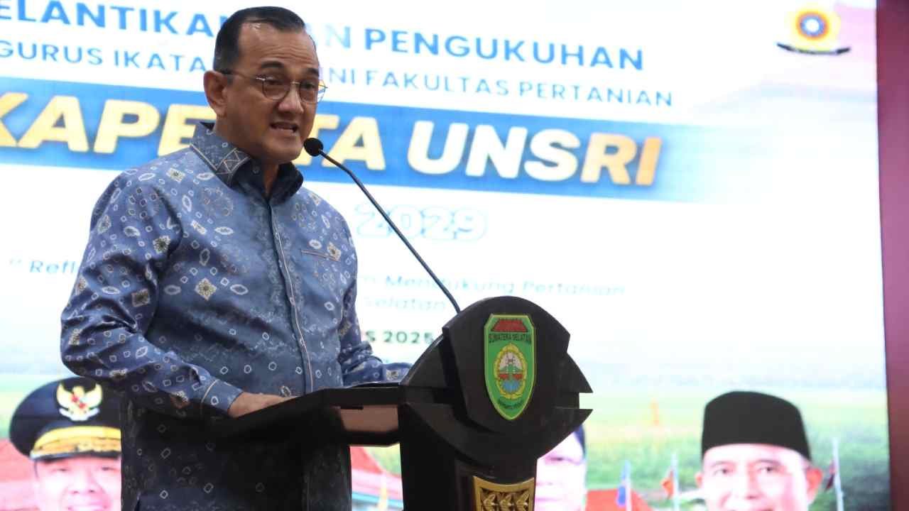 Alumni Pertanian Unsri Ditantang Jadi Garda Depan Ketahanan Pangan Sumsel
