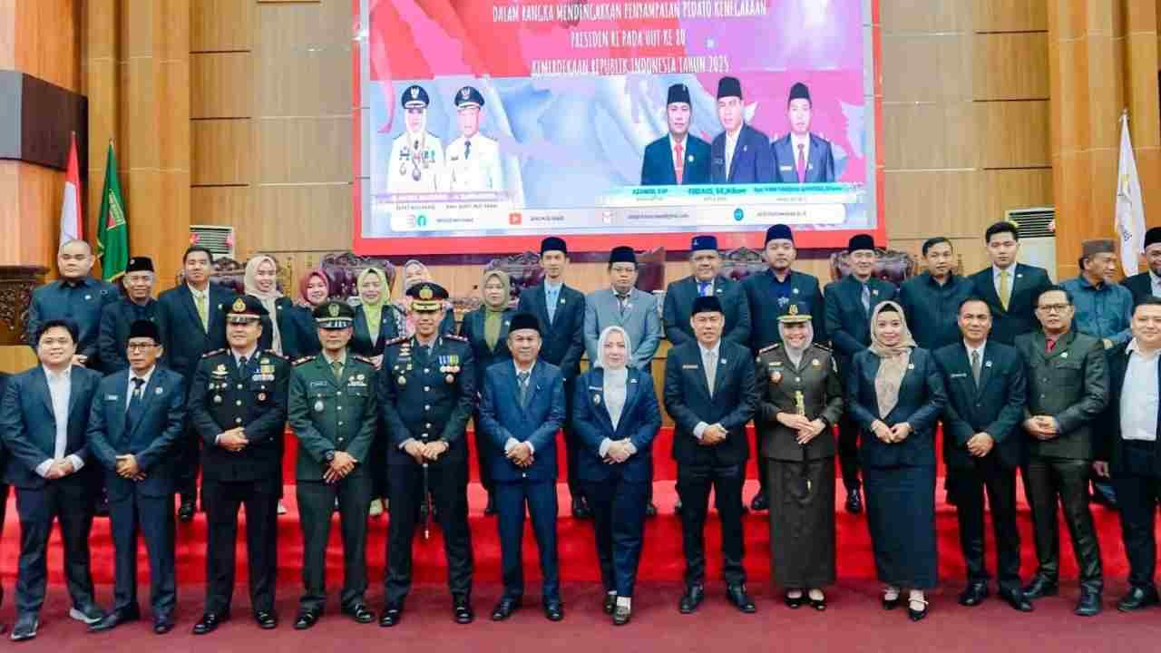DPRD Musi Rawas Jadikan Pidato Presiden Prabowo Pijakan Sinergi Kebijakan Pusat-Daerah
