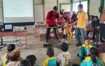 Dari Bangku Sekolah Hingga Garis Depan, Upaya PT BAP Siapkan Generasi Muda OKI Jadi Duta Pencegah Karhutla