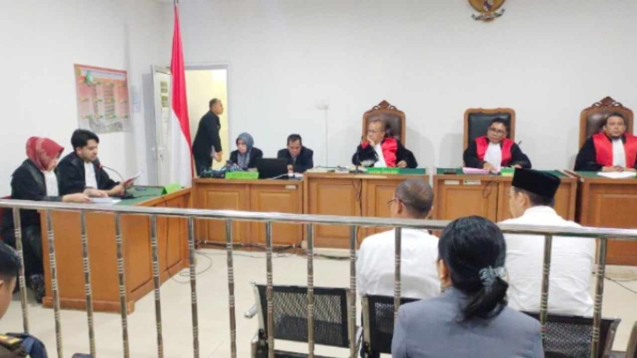 Dua Terdakwa Perintangan Penyidikan Korupsi Internet Desa Muba Tak Ajukan Eksepsi