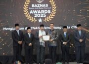 Dukung Gerakan Zakat, Bupati OKI H. Muchendi Raih Penghargaan Baznas Awards 2025