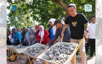 Gebrak Gotong Royong OKI: Wujud Sinergi Pemkab & Warga Bangun Infrastruktur Mandiri