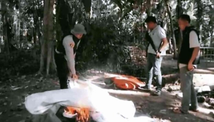 Gerebek Arena Judi Sabung Ayam di OKI, Polisi Sita Empat Motor dan Musnahkan Lokasi