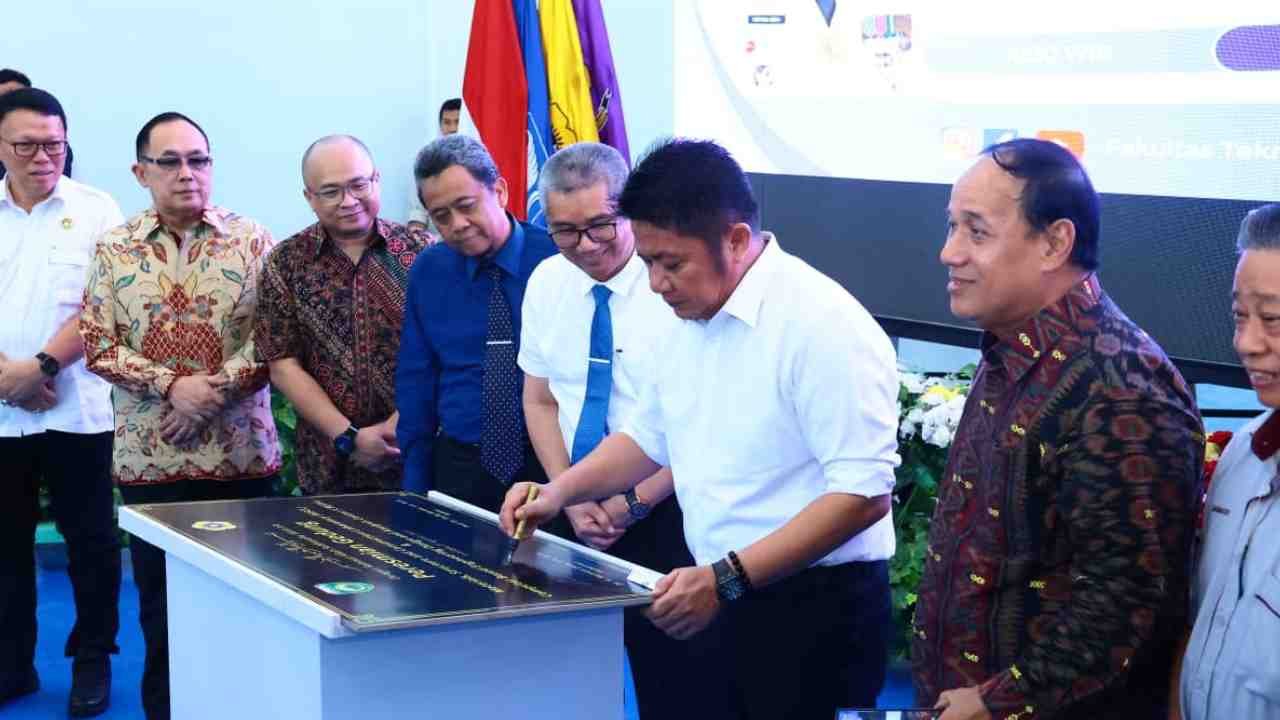 Gubernur HD Resmikan Laboratorium UNSRI, Berharap Lahirkan Engineering Berkualitas
