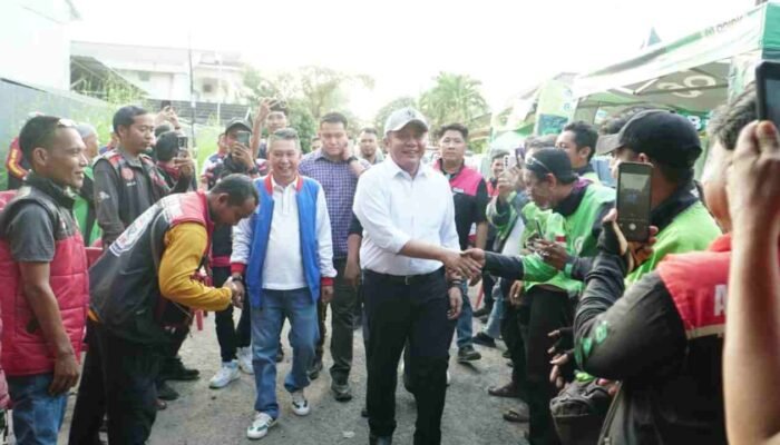 Gubernur Herman Deru Gelar Lomba Gaple, Beri Apresiasi Para Pejuang Ekonomi Ojek Online di Palembang
