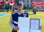 Harumkan Nama Muba, Aipda Tulus Raih Juara 1 Lomba Sat Kamling Tingkat Polda Sumsel