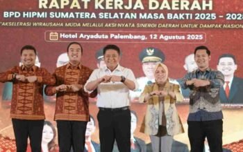 Herman Deru Ajak HIPMI Sumsel Sukseskan Pembangunan dan Jadi Pengusaha Adaptif