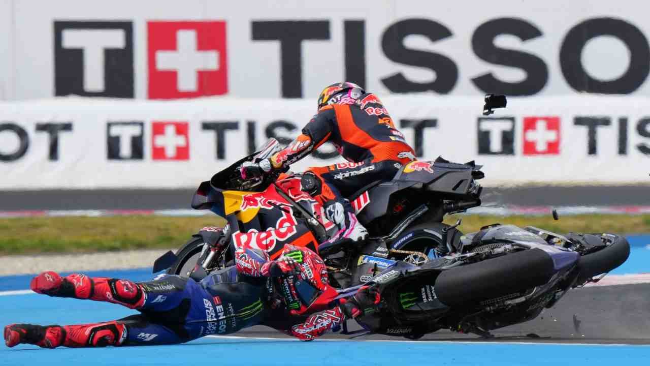Imbas Insiden Sprint Race, Quartararo dan Bastianini Diganjar Penalti untuk Balapan Utama
