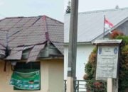 Ironi Peringatan 80 Tahun Kemerdekaan di OKI: Kantor Desa Rusak, Tanpa Atribut Merah Putih