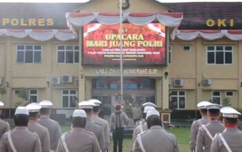 Jaga Semangat Juang, Polres OKI Komitmen Tingkatkan Profesionalisme dan Pelayanan Publik Humanis