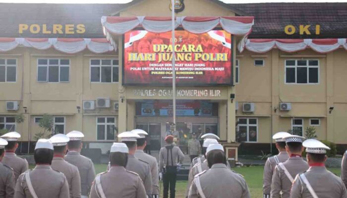 Jaga Semangat Juang, Polres OKI Komitmen Tingkatkan Profesionalisme dan Pelayanan Publik Humanis