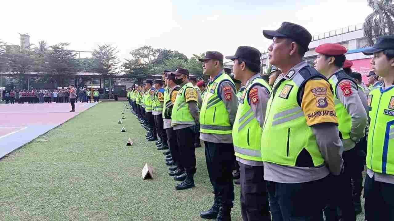 Kunjungan Ketua Dekranas RI ke Palembang, 1.431 Personel Disiagakan Demi Keamanan RI 4