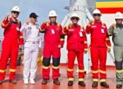 Peringatan HUT ke-80 RI, SKK Migas Kibarkan Merah Putih di Tengah Lautan Jambi