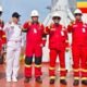 Peringatan HUT ke-80 RI, SKK Migas Kibarkan Merah Putih di Tengah Lautan Jambi