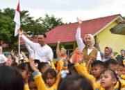 Peringatan Hari Anak Nasional ke-41 di OKI, Senam Sehat Wujudkan Generasi Hebat, Sehat, dan Bahagia