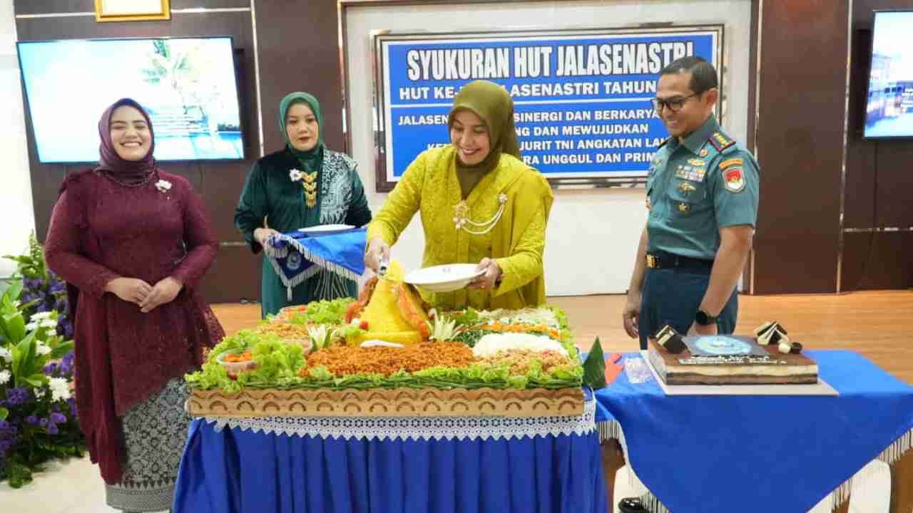 Peringati HUT ke-79 Jalasenastri, Lanal Palembang Gelar Syukuran dan Tasyakuran