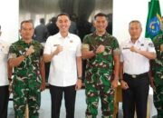Perkuat Sinergi Hadapi Tantangan Daerah, Bupati OKI Terima Kunjungan Danbrigif 8/GC