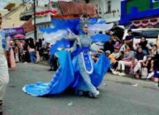 Pesta Karnaval Kemerdekaan di Kayuagung Berakhir Ironi, Jalanan Dipenuhi Tumpukan Sampah