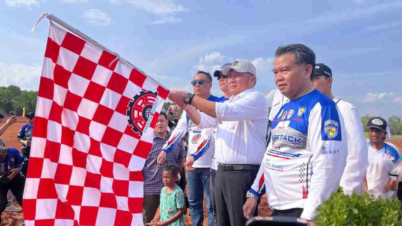 Resmikan Sirkuit Permanen, Gubernur Herman Deru Jadikan JSC Palembang “Sekolah” Atlet Grasstrack Muda