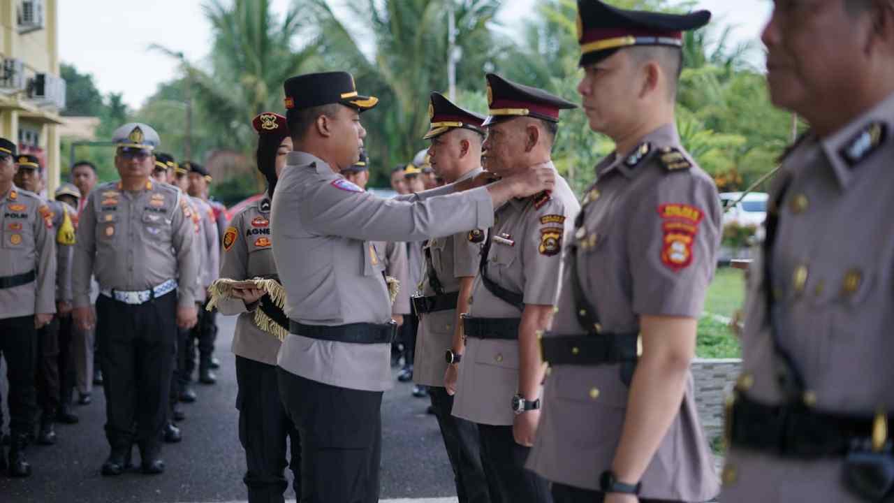 Rotasi Jabatan di Polres OKI, Tiga Pejabat Utama Resmi Dilantik